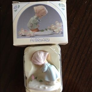 {Precious Moments} February figurine